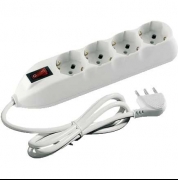 Multipresa Poker a 4 prese per prese italiane e tedesche Bticino 3680DB